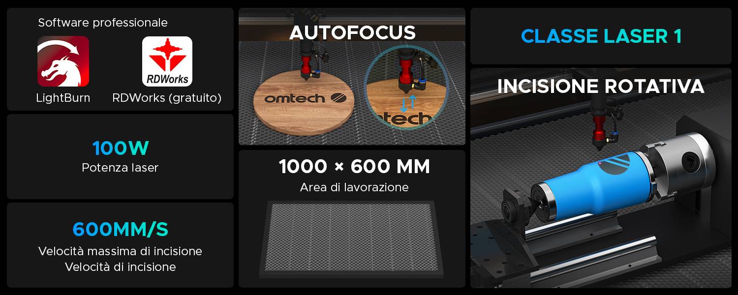 macchina di taglio laser 100w con la migliore qualità 