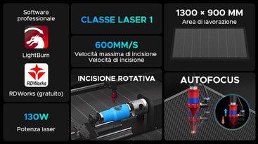 130w macchina di taglio laser con prezzo basso