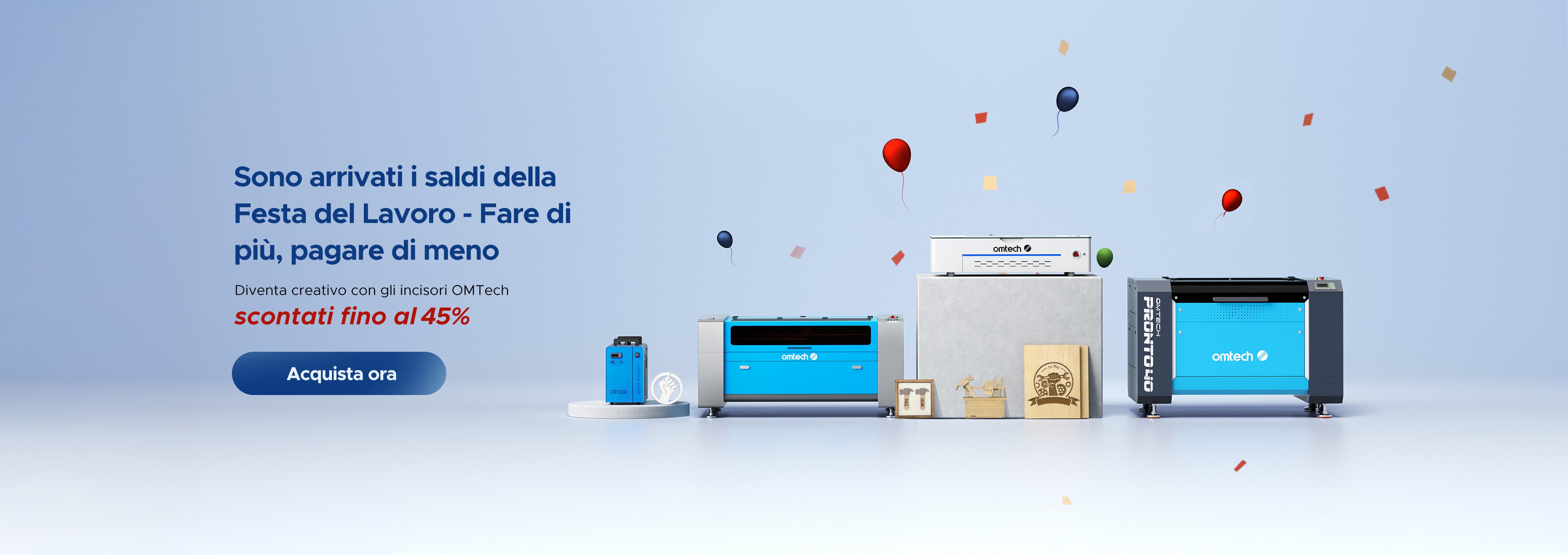 Omtech lasercutter