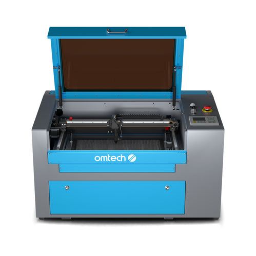 50W Incisore laser CO2 con area di incisione su legno di 500x300mm 