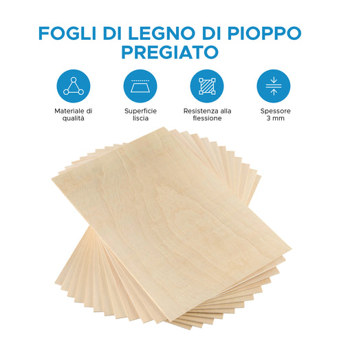 taglio legno laser