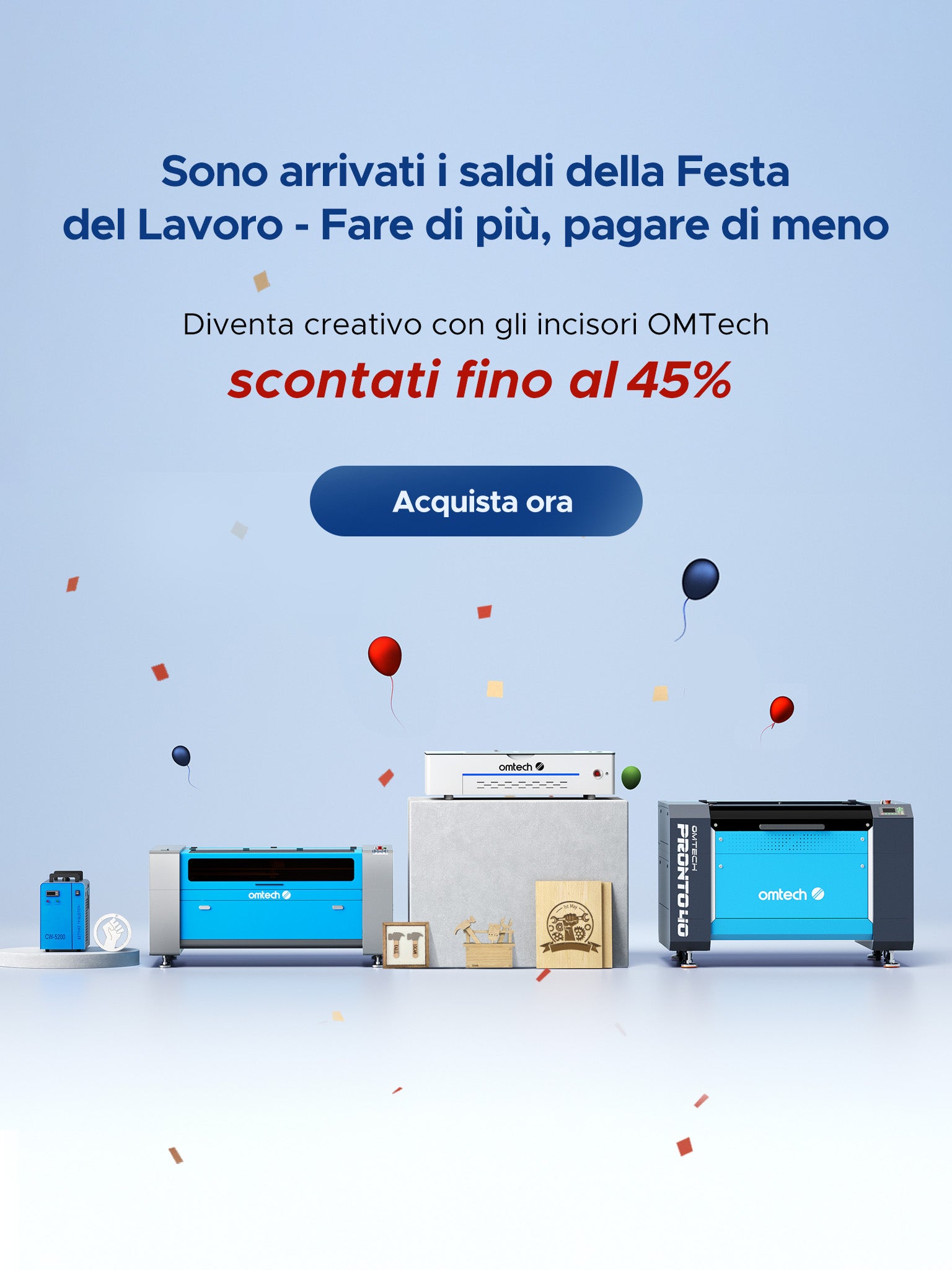 Omtech lasercutter