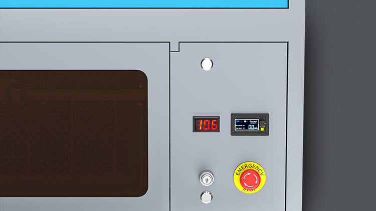 Display digitale di potenza e temperatura