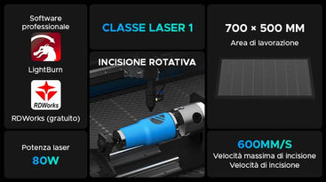 80w macchina di taglio laser con prezzo basso