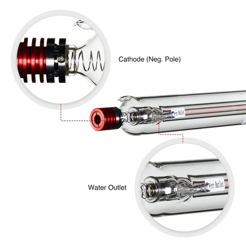 Tubo laser CO2 130W e taglierina | YL-130